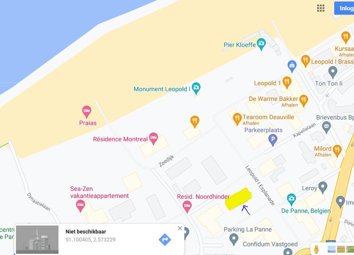 Alexandra 110 Lägenhet De Panne Exteriör bild